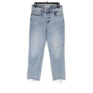 Women's - Daze Distressed Straight Leg Jeans, Size 27